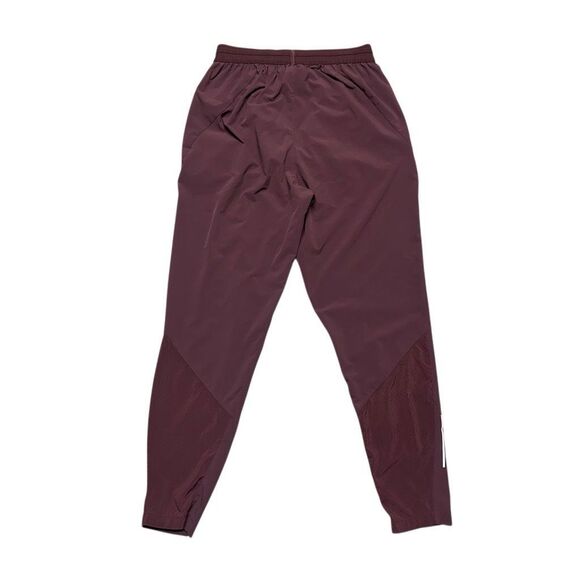 Nike Dri-Fit Red Jogger Sweatpants Size XS Zipped Pockets Athletic Activewear - Picture 3 of 11
